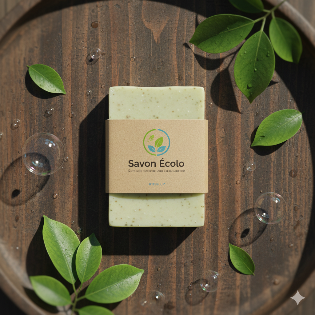 Savon Écolo – Pureté - Savon naturel aux huiles essentielles
